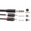 2pcs 6.35mm Cable to 2RCA Audio Cable Aux RCA Jack Y Splitter Cable for Amplifiers Audio DVD,5FT 8
