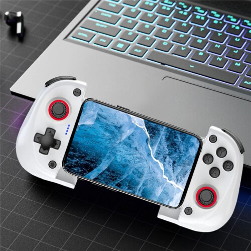 X3 Mobile Phone Gamepad con Ventola di Raffreddamento  Mobile Phone Gaming Controller Vibrazione per Android/IOS//PC A 1