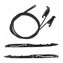 2X FL3Z16502C22 Convenient Sunroof Glass Cables+Track Assembly for  F150 F250 F350 F450 FL3Z-1651071-A