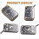 2X Chameleon Ultra V2.0 RFID  Chip Reader Card Emulator+2XCUID/UID Card 125K 13.56M Card Decode NFC Duplicator 1