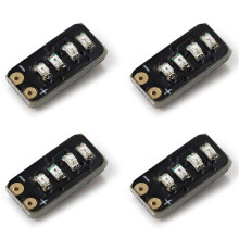 4X Module de Mesure 3,7-4,2 V, Batterie au Lithium Ternaire Série 1, Affichage de Puissance, Lumière LED