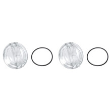 2X SPX3100D Vervanging van Draadzeefdeksel met O-Ring voor Super II-Zwembadpompdeksel en Chloor- en Broomvoeders