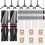 Replacement Parts for  C28 / Omni C28 Robot Vacuum, Include (2 Set) Main Brushes, Roller Mops,Dust Bags,HEPA Filters 1