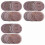 90 Pcs Mesh Sanding Discs 125mm 80-600 Grit Hook and Loop Sanding Paper Dry Abrasive Discs for Sander Replacement Pads 1
