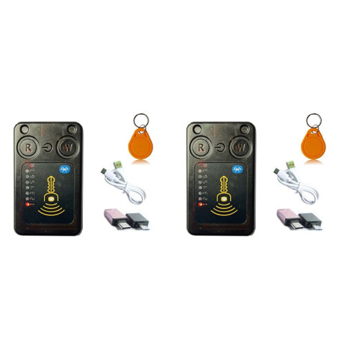 2X RFID ChameleonU  Chip Reader ISO14443 Key Detection EM125KHZ IC 13.56Mhz Badge Decode RFID Emulator