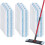 15 Pack H2prO Mop Pads Compatible with O Ceda H2PrO Flat Mop System, Washable and Reusable for H2prO Mop Refills. 1