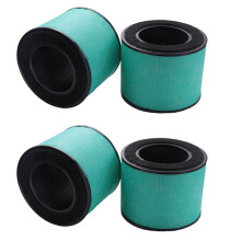 4X Luft Filter Kit für PARTU BS-08 Luft Reiniger Familie Backup, 3 im 1 Filtration Effizienter Aktiv Kohle HEPA Filter