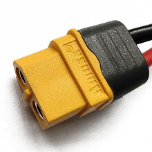 2X Elektrisches Fahrrad-Batterie-Stromkabel Lithium-Batterie-Controller-Sicherung Wasserdichtes 14AWG-Entladungskabel XT60