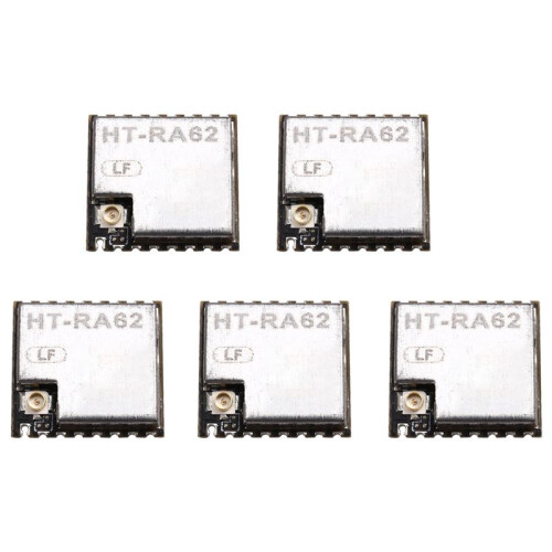 5X HT-RA62 LoRa Series Module SX1262 Secondary Development Supports LoRaWAN Protocol 433-510mhz 1
