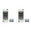 2X HT-2 IP65 Waterproof Distribution Breaker Box Panel Installation 2 WAY PC Outdoor Electrical MCB Solar Junction Box 2