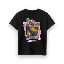 (9-10 Years) Teenage Mutant Ninja Turtles Short Sleeved T-Shirt (Boys Black)