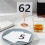 200Pcs Table Numbers 1-100,Plastic Table Numbers, Double Sided Table Number Cards for Wedding Reception Restaurant Table 5