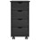 VidaXL vidaXL Rolling Cabinet Grey 34 x 39 x 65.5 cm Solid Pine Wood 5