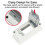 2X HT-2 IP65 Waterproof Distribution Breaker Box Panel Installation 2 WAY PC Outdoor Electrical MCB Solar Junction Box 5