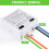 2X Trasformatore LED 12V/,  Trasformatore 0-10W, Alimentatore, Trasformatore Elettronico per Luci LED 12V e Luci LED 3