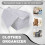 3X 3-Dimensional Storage Box Household Storage Box with Window Organizer Cloth Folding Large Capacity 30L 8
