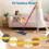 15 Pack H2prO Mop Pads Compatible with O Ceda H2PrO Flat Mop System, Washable and Reusable for H2prO Mop Refills. 4