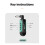 MT100UHF Wireless Transceiver UHF High-Speed Transmission Rotatable for Electric Guitars and Wind Instruments 8