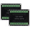 2pcs ESP32 Breakout Board GPIO 1 Into 2 for 38PIN Narrow Version ESP-WROOM-32 ESP32 Microcontroller Development Board 2