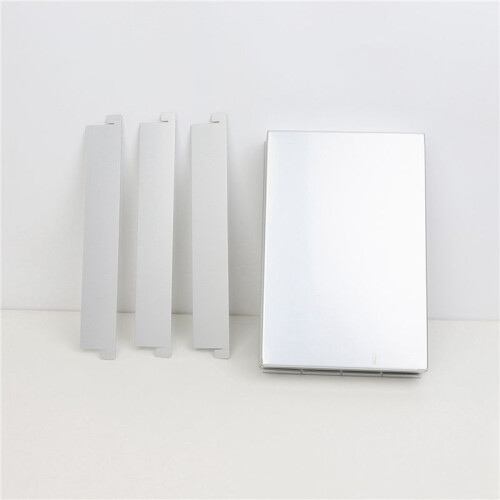2X Battenberg Battenberg Cake Pan, Commercial Weight Anodised Aluminium, Silver B