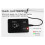 2X RFID  Card Reader with USB Port, 13.56MHz IC Card, Contactless Sensitivity, Support Window System Linux 4