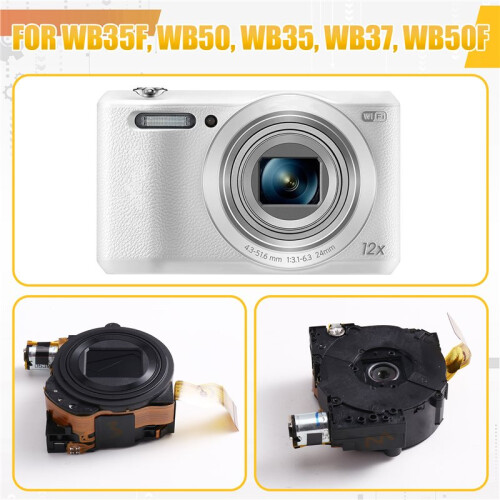 Black Lens Zoom Assembly for  WB35F WB50 WB35 WB37 WB50F Replacement Part 2