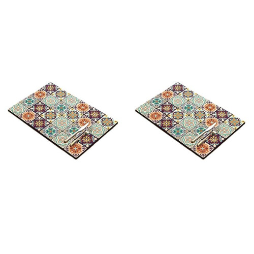 2X Retro Quick-Drying Water-Draining Mat for Kitchen Bar Countertops 1