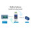 Din-Rail ZLAN5143D Serial Device Server Modbus Gateway RS485 da A TCP/IP DC9-24V Supporto Full Duplex 6