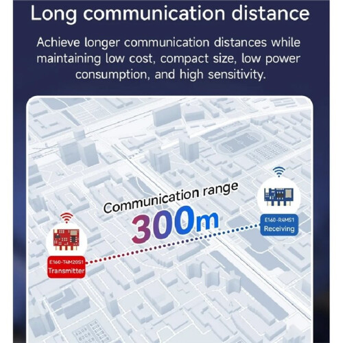 10pcs 315/433MHz Wireless OOK/ASK Superheterodyne Transmitter/Receiver RF Modules CDSENET E160 Low Power E160-T4MS1 2
