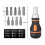 9 in 1 Adjustable Ratcheting Screwdriver Set Magnetic Nut Driver Tools Multifunctional Repair Hand Screwdriver 6
