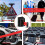 16.4 Ft Magnetic Retractable Wall Barrier Wall Mounted Crowd Control Barrier Safety Belt with ABS Case 2PCS 6