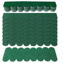32 Pack Roofing for Bird House, Roof Shingles,Roofing Self-Adhesive for Bird Houses,Nesting Box Roof