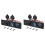 2X 4 in 1 12V USB Panel+LED Voltmete &Dual USB Charger Socket Power&Cigarette Lighter Socket & Toogle  Panel 1