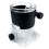 2X Woodworking Router Trimming Machine Bases Transparent Cover Adjustable Engraving Machine Protective Shell Used 3