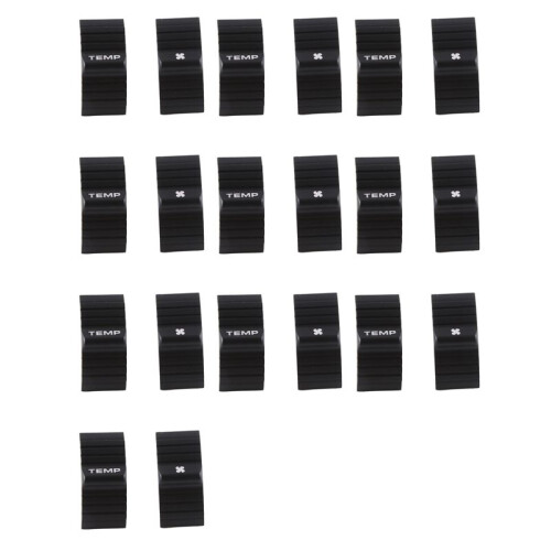 10X Climate Control HVAC A/C TEMP Button Set for  911 997 987 Cayman Boxsters (Pre-Facelift Version)