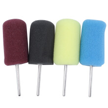 1 Set Buffing Polishing Wheel Car Shank Polishing Sponge Tool & 1 Set Car Wheel Hub Sponge Cone Foam Pad