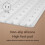 Foldable Flexible Silicone Household Table Hot Plate, 3-Speed Adjustable Temperature Food Heating Pad US Plug 3