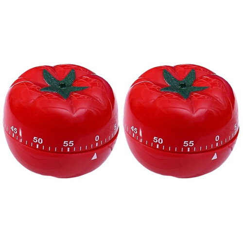 Tomato Countdown Kitchen Still Reminder Mechanical Countdown Alarm Clock Cooking Tools Game Countdown 1