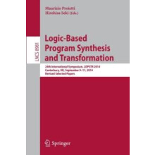 LogicBased Program Synthesis and Transformation 24th International Sym