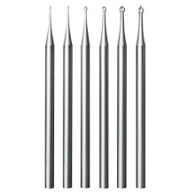 6 Stuks Cilinder Kegelvormige Snijfreessets 3/32 Inch Schacht Steeninstellingsfrezen Lapidary-Gereedschappen voor Lapidary 008-023