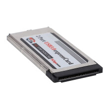 3X Hoch Geschwindigkeits Dual 2 Port USB 3.0 Express Karte 34 mm Steck Platz Express Karte PCMCIA Konverter Adapter für Laptop Notebooks