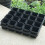 400PCS Plant Disposable Flower Pot Small Black Square Cutting Seedling Plastic Square Pot 7