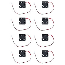 8Stück 40mm X 40mm X 10mm 4010 9 Klingen Buerstenlose 12V-Luefter
