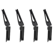 4X Sommer-Elektrofahrradhelm-Headset-Fix-Klemme, Multifunktionale Kunststoff-Clip-Helm--Headset-Klemme B
