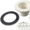 Threaded Inlet Strainer Kit Include Rubber Washer and Strainer Nut Fits for  Filter Pumps with 1-1/2 Inch Hoses 4