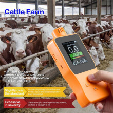 Ammonia Gas Detectors NH3 Gas Analyzers Meter Alarm Device Digital Gas Leak Detectors 0-100PPM