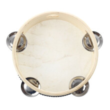 10 Pcs 6 inch Musical Tambourine Tamborine Drum Round Percussion Gift for KTV Party