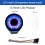 Waveshare Electronic EYE 0,71 Inch Rond IPS-Scherm voor  voor Raspberry Pi ESP32  STM32 Electronic EYE-Module 6
