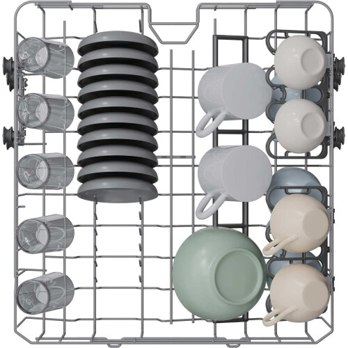 Candy Candy CFP 4D9F0W-80 RapidO Full Size Dishwasher White D Rated 1
