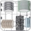 Candy Candy CFP 4D9F0W-80 RapidÓ Full Size Dishwasher White D Rated 7